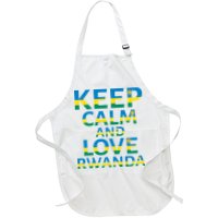 Keep Calm And Love Rwanda Apron
