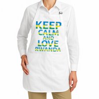 Keep Calm And Love Rwanda Apron