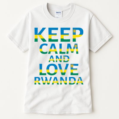 Keep Calm And Love Rwanda Tall T-Shirt