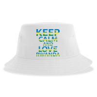 Keep Calm And Love Rwanda Sustainable Bucket Hat