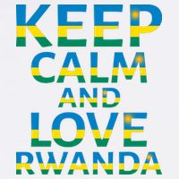 Keep Calm And Love Rwanda Sustainable Bucket Hat