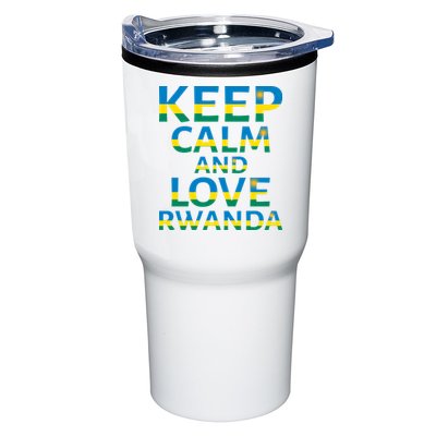 Keep Calm And Love Rwanda Tumbler