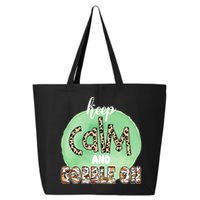 Keep Calm And Gobble On Fall Holiday 25L Jumbo Tote