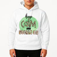 Keep Calm And Gobble On Fall Holiday Hoodie
