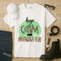 Keep Calm And Gobble On Fall Holiday Tall T-Shirt