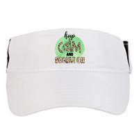 Keep Calm And Gobble On Fall Holiday Adult Drive Performance Visor