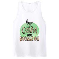 Keep Calm And Gobble On Fall Holiday PosiCharge Competitor Tank