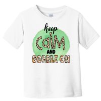 Keep Calm And Gobble On Fall Holiday Toddler T-Shirt