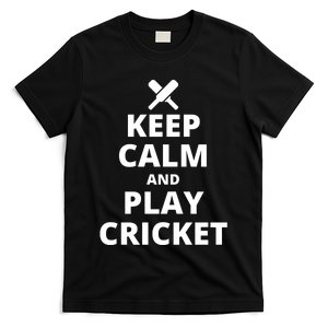 Keep Calm And Play Cricket T-Shirt