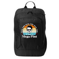 Keep Calm And Have A Mega Pint Johnny Depp Funny City Backpack
