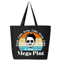 Keep Calm And Have A Mega Pint Johnny Depp Funny 25L Jumbo Tote