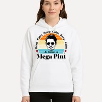 Keep Calm And Have A Mega Pint Johnny Depp Funny Hoodie