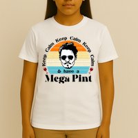 Keep Calm And Have A Mega Pint Johnny Depp Funny T-Shirt