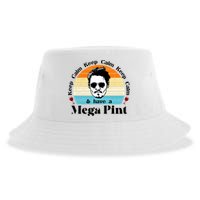 Keep Calm And Have A Mega Pint Johnny Depp Funny Sustainable Bucket Hat