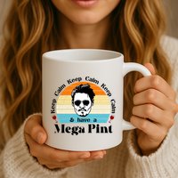 Keep Calm And Have A Mega Pint Johnny Depp Funny Mug