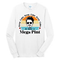 Keep Calm And Have A Mega Pint Johnny Depp Funny Tall Long Sleeve T-Shirt