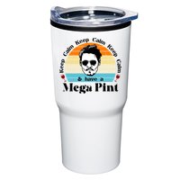 Keep Calm And Have A Mega Pint Johnny Depp Funny Tumbler
