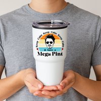 Keep Calm And Have A Mega Pint Johnny Depp Funny Tumbler