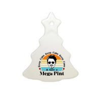 Keep Calm And Have A Mega Pint Johnny Depp Funny Ceramic Tree Ornament