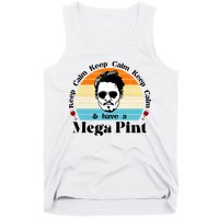 Keep Calm And Have A Mega Pint Johnny Depp Funny Tank Top