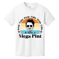 Keep Calm And Have A Mega Pint Johnny Depp Funny Kids T-Shirt