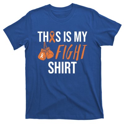 Kidney Cancer Awareness Orange Ribbon Gift T-Shirt