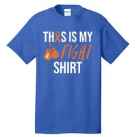 Kidney Cancer Awareness Orange Ribbon Gift Tall T-Shirt