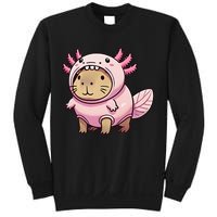 Kawaii Capybara Axolotl Sweatshirt