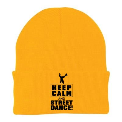 Keep Calm And Street Dance Knit Cap Winter Beanie