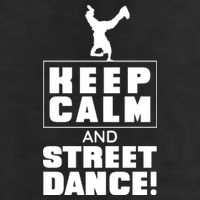Keep Calm And Street Dance Garment-Dyed Heavyweight T-Shirt