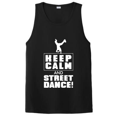 Keep Calm And Street Dance PosiCharge Competitor Tank