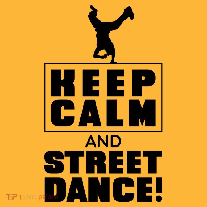 Keep Calm And Street Dance Cooling Performance Long Sleeve Crew