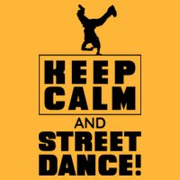 Keep Calm And Street Dance Golf Towel