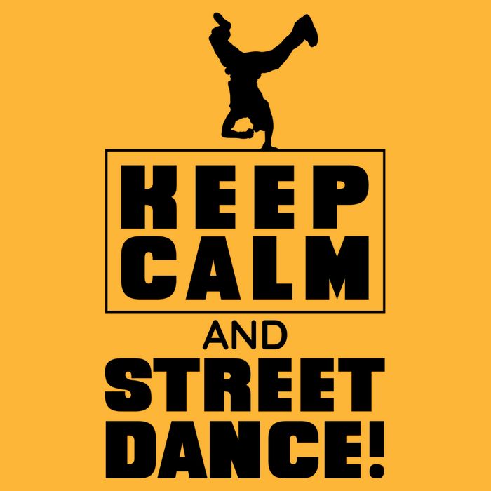 Keep Calm And Street Dance Golf Towel