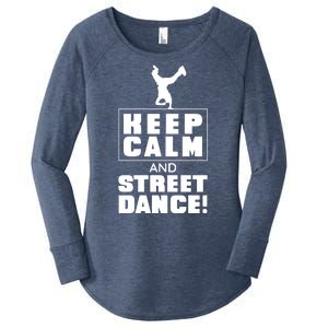 Keep Calm And Street Dance Women's Perfect Tri Tunic Long Sleeve Shirt