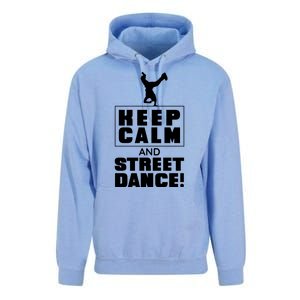 Keep Calm And Street Dance Unisex Surf Hoodie