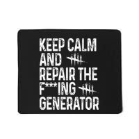 Keep Calm And Repair The Generator Video Game Mousepad