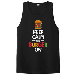 Keep Calm And Burger On PosiCharge Competitor Tank