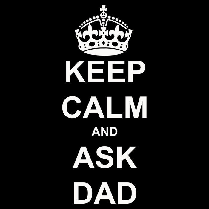 Keep Calm And Ask Dad Impact Tech Backpack