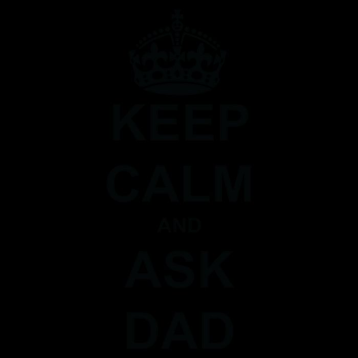 Keep Calm And Ask Dad 16oz Travel Tumbler