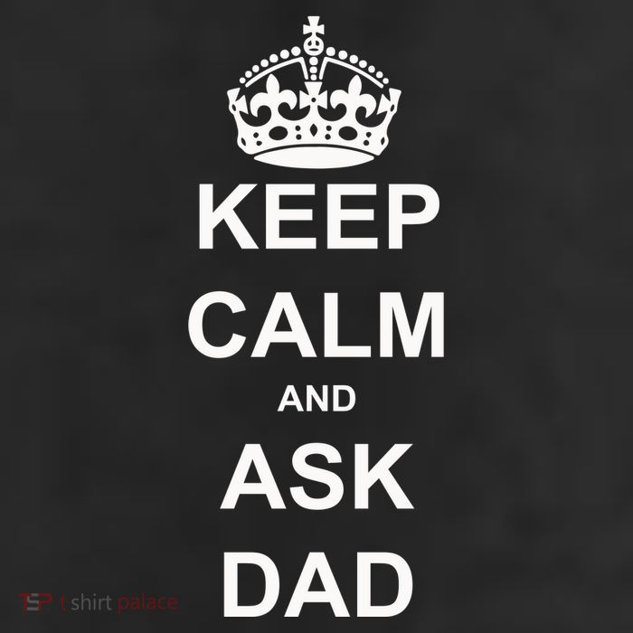 Keep Calm And Ask Dad 25L Jumbo Tote