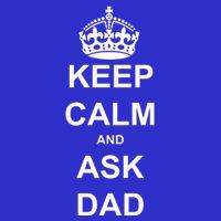 Keep Calm And Ask Dad 16 in Basic Backpack