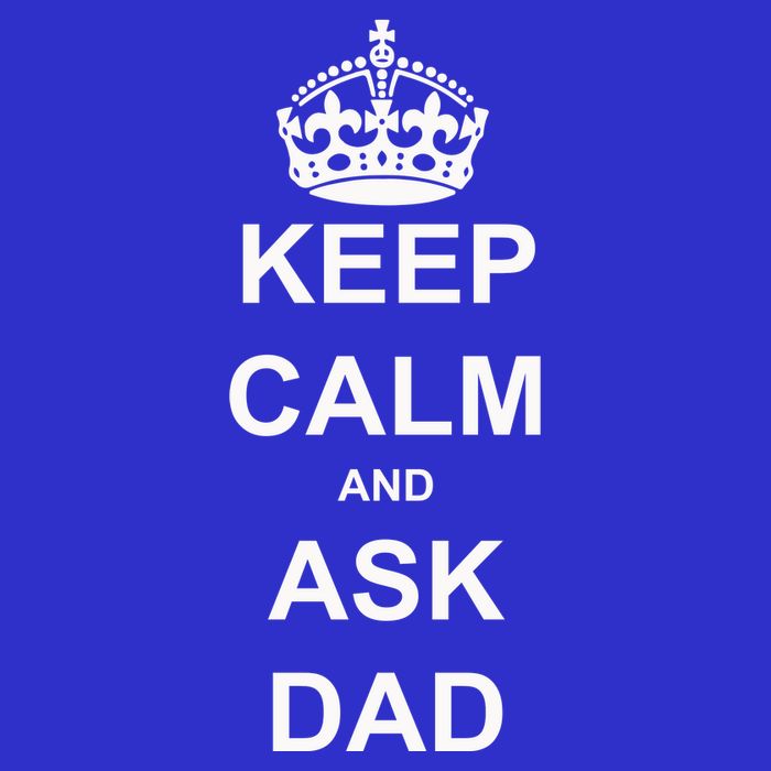 Keep Calm And Ask Dad 16 in Basic Backpack