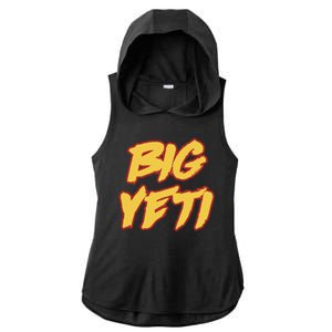 Kansas City Big Yeti Ladies PosiCharge Tri-Blend Wicking Draft Hoodie Tank