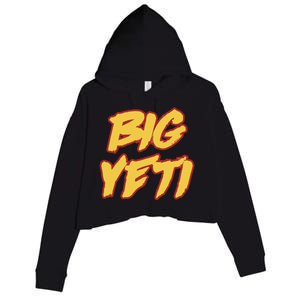 Kansas City Big Yeti Crop Fleece Hoodie