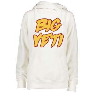 Kansas City Big Yeti Womens Funnel Neck Pullover Hood