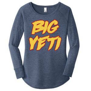 Kansas City Big Yeti Women's Perfect Tri Tunic Long Sleeve Shirt