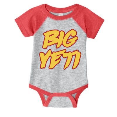 Kansas City Big Yeti Infant Baby Jersey Bodysuit