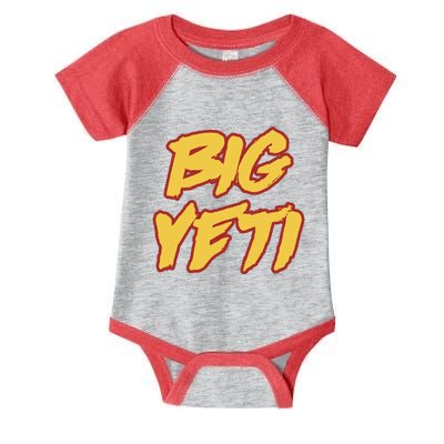 Kansas City Big Yeti Infant Baby Jersey Bodysuit