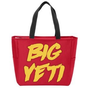 Kansas City Big Yeti Zip Tote Bag